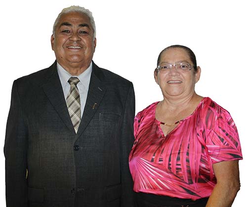 Pastor Damião e sua esposa Zilá