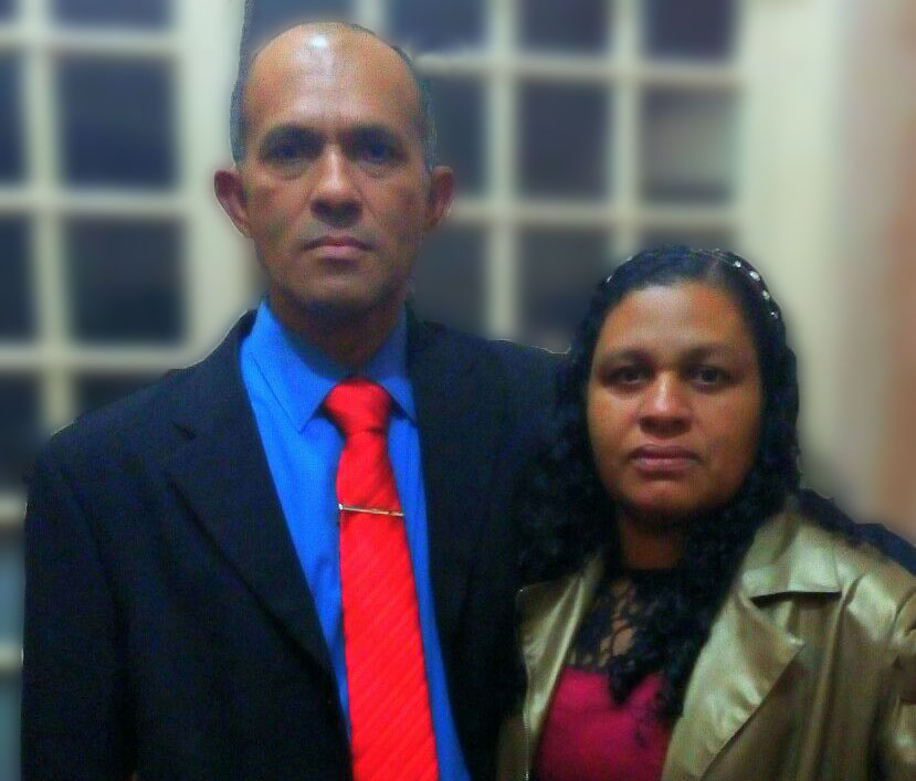 Pastor Erivaldo e sua esposa Joseli