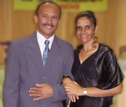 Pastor José Rodrigues e esposa Elenice Ferreira